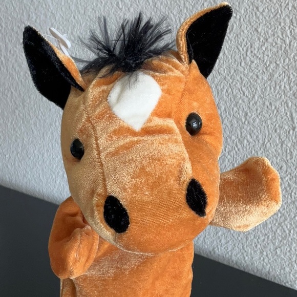 🫶🏼 Horse Hand Puppet for boy or girl. New - Picture 2 of 5